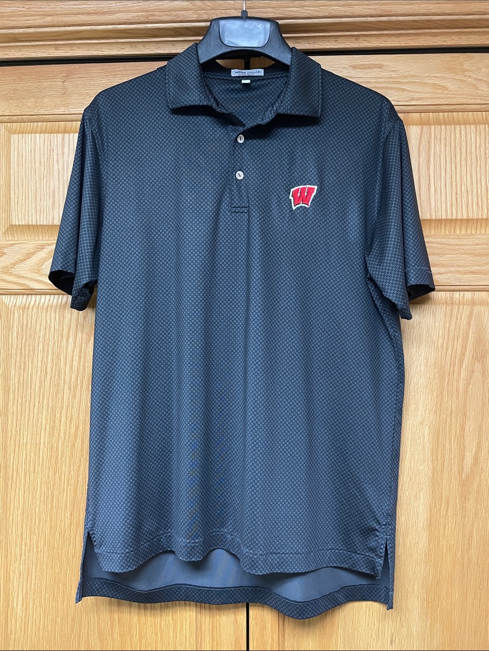 Peter Millar Men's Summer Comfort Shirt - Charcoal/Black